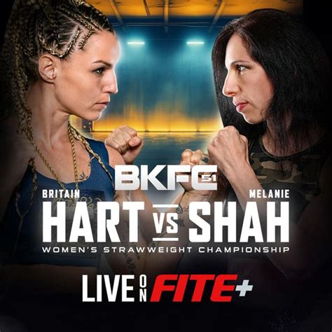 BKFC 51 Salem Britain Hart Vs Melanie Shah Official Replay TrillerTV