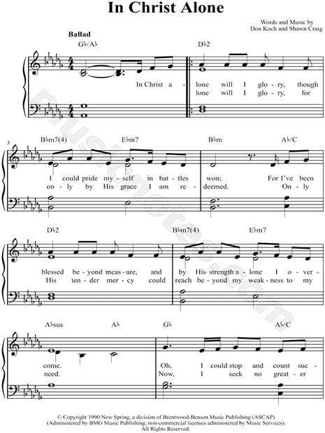 In christ alone chords piano - plmscale