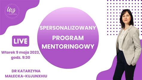 LIVE SPERSONALIZOWANY PROGRAM MENTORINGOWY YouTube