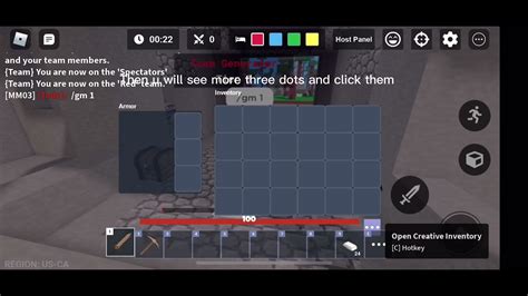 How To Get Creative Mode In Roblox Bedwars Youtube