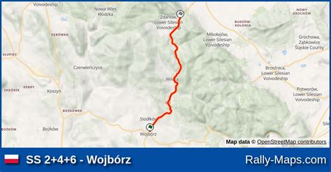 Mapa Harmonogram Profil Elewacji Os Wojb Rz Rally Masters