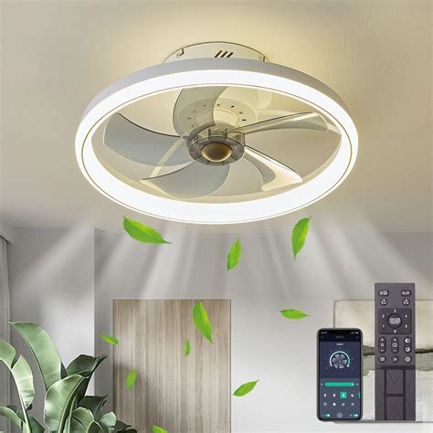 Ventilador De Techo Con Luz Control Remoto LED 48W Regulable Lampara