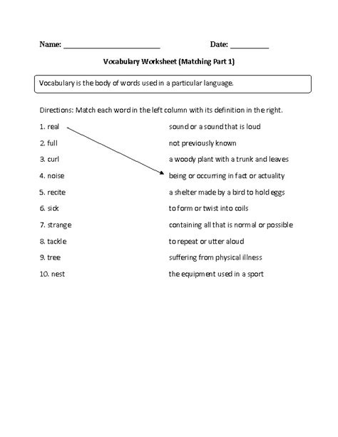 30 Matching Test Template Microsoft Word