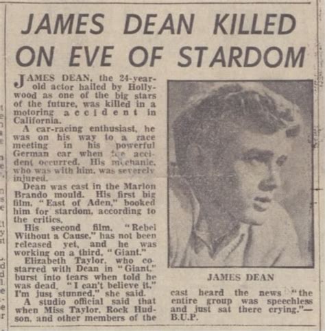 Death of James Dean (1955) - Newspapers.com