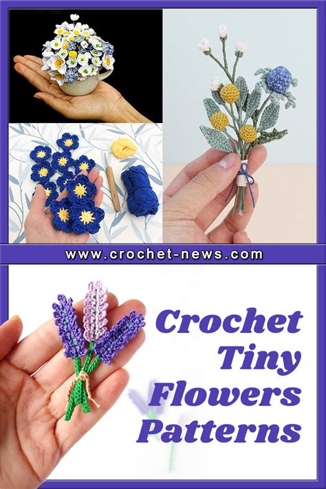 Crochet Tiny Flowers Patterns Crochet News