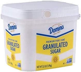 Amazon Domino Premium Pure Cane Granulated Sugar 3 5 LB Easy