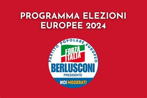 Elezioni Europee 2024 Programma Forza Italia E Proposte Disabilità