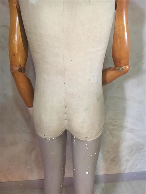 Th Century Life Size French Siegel Paris Plaster Mannequin S For