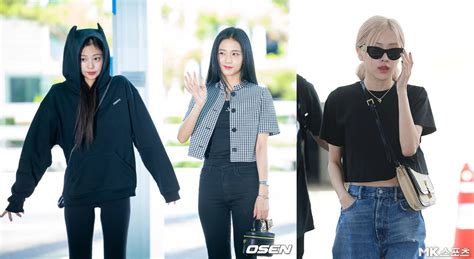 Jisoo Jennie And RosÉ At The Incheon International Airport Blackpink CafÉ