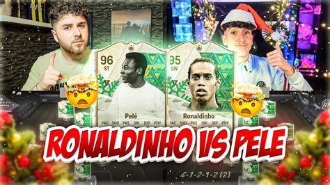 Wtf😱 96 PelÉ Wildcard Vs Ronaldinho Sbb🔥🎄ea Fc 24 Youtube