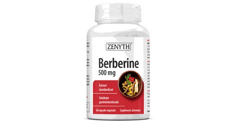 Berberinas 500 Mg Maisto Papildas LIVIN