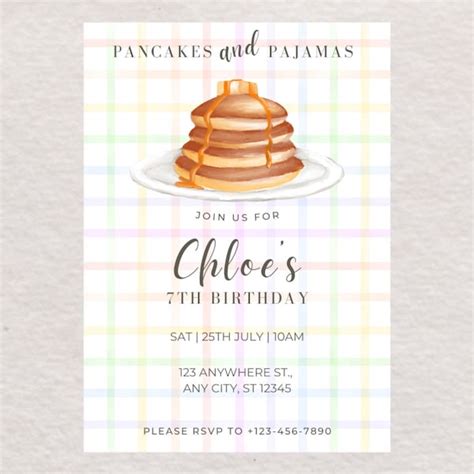 Pancake Party - Etsy