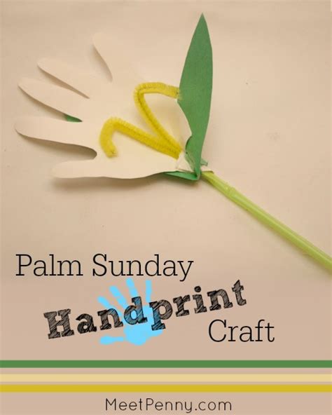 3 Easy Palm Sunday Craft Ideas - Meet Penny