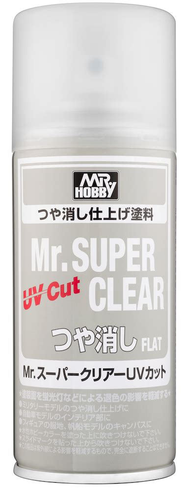 Mr Hobby Super Clear UV Cut Flat Spray 170 Ml Mattalakka