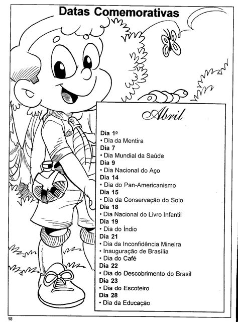 Patati Tralala As Datas Comemorativas De ABRIL