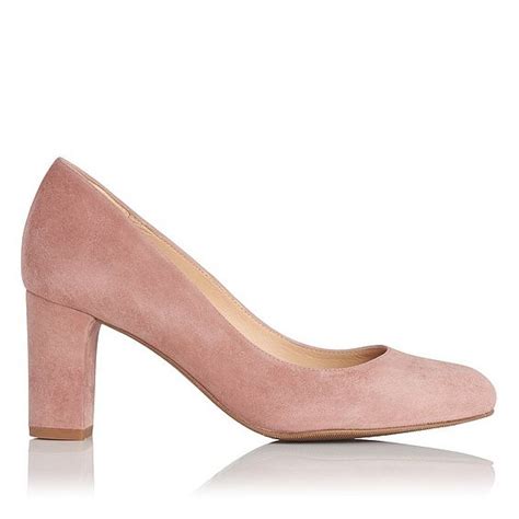 Sersha Dark Pink Suede Wide Fit Courts