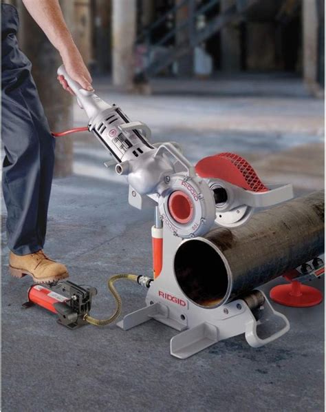 Ridgid Electric Pipe Cutter 2 12 To 8 Inches Cpo Outlets