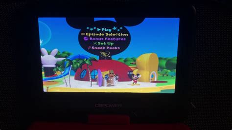 Mickey Mouse Clubhouse Mickeys Big Splash Dvd Menu Walk Through