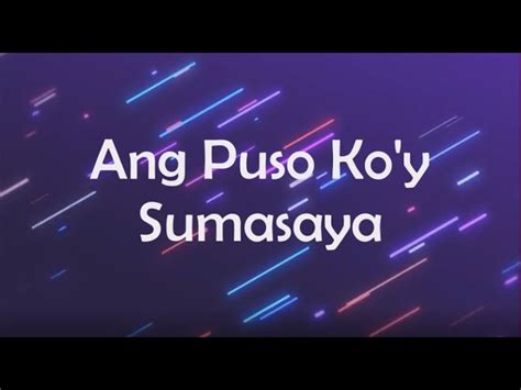 Ang Puso Ko’y Sumasaya (Luwalhatiin Ka Album) | Crossmap Videos PH