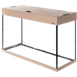 Aquaplus аквариум П-150 LUX цвет - выбеленный дуб - на 150л (90*35*50 ...
