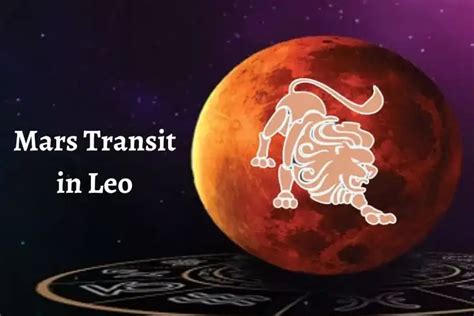 Mars Transit in Leo Effect on Different Zodiac Signs | Ganesha