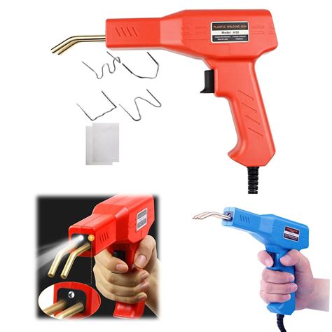 Plastic Hot Stapler Welding Plastic Welding Kit With Carry Case Types Plastic Diy Tools