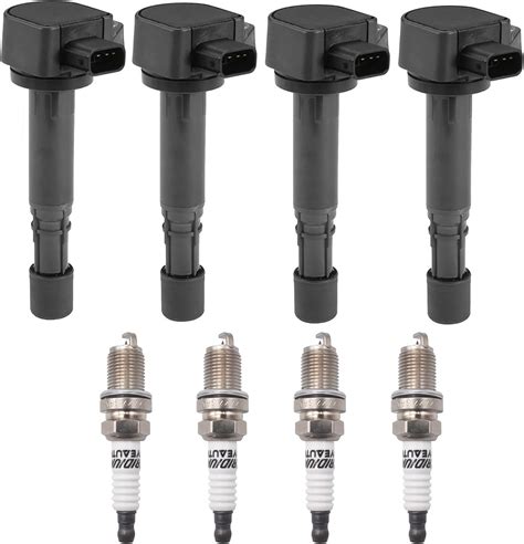 Amazon OYEAUTO Ignition Coil Pack Iridium Spark Plug Set Of 4 UF