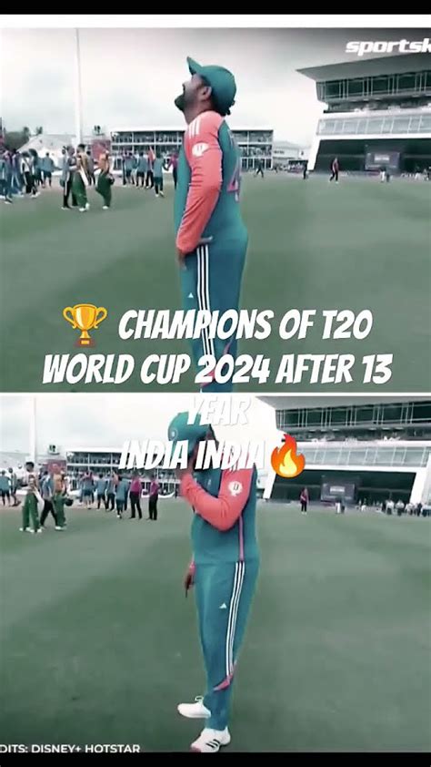 T20 World Cup Champions Of 2024 India T20worldcup2024 Cricket Rohitsharma Viratkohli 🔥🔥🏆🏆