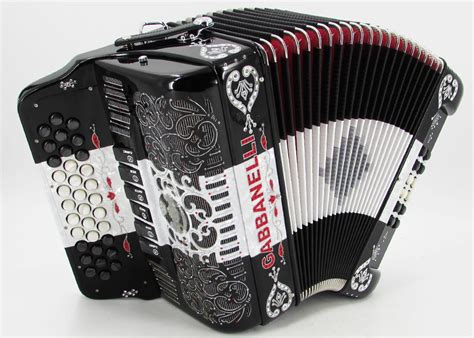 Gabbanelli M Tono Compacto Negro Blanco Gabbanelli Accordions