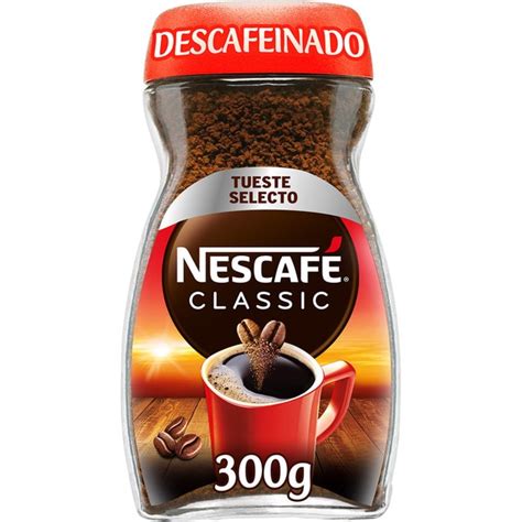 Comprar Caf Soluble Descafeinado Frasco G Nescafe Classic