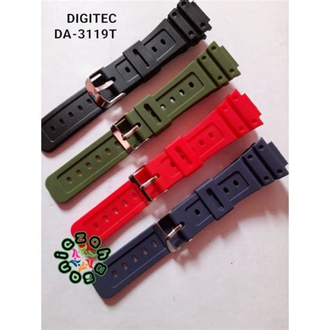 Jual Strap Tali Jam Digitec 3119 DA 3119T DA 2119T Shopee Indonesia