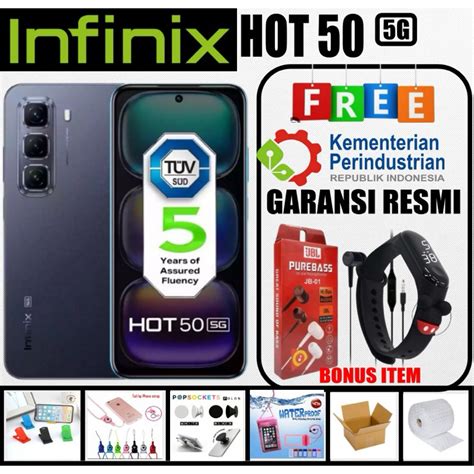 Jual Infinix Hot G Gb Nfc Mah Dimensity Garansi Resmi Shopee Indonesia