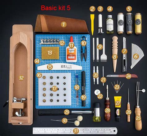 Outils Professionnels De Base Pour Lartisanat En Cuir Etsy France