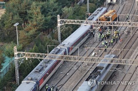 코레일 무궁화호 탈선 관련 심야 임시 전동열차 연장 운행 네이트 뉴스