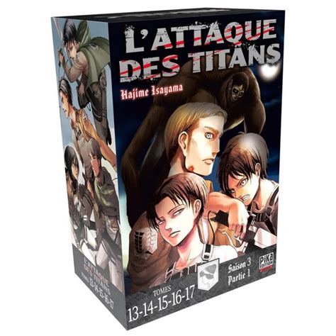 L ATTAQUE DES TITANS L INTEGRALE T04 L ATTAQUE DES TITANS COFFRET