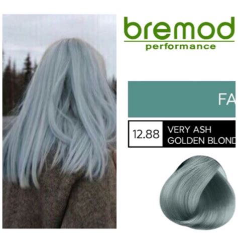 Bremod Hair Color Very Ash Golden Blonde With Oxidiser Lazada Ph