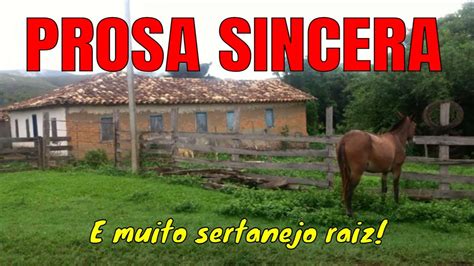 PROSA SINCERA Ivan Souza Júlio César YouTube