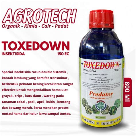 Jual Insektisida SIstematik TOXEDOWN 150 EC 800 ML Pengendali Segala