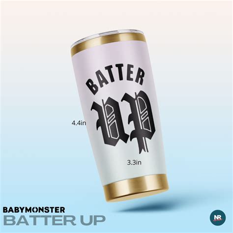 Babymonster Batter Up Debut Vinyl Decal Kpop Waterproof Sticker