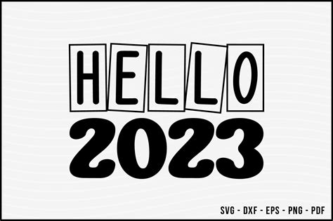 Hello 2023 Retro Valentine Svg Design Graphic By Beecraftr · Creative