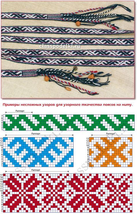 Ткачество поясов на ниту. Урок 4. | Ткачество, Плетение пальцами ...
