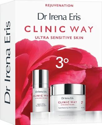 Irena Eris Clinic Way 3 zestaw kremy i kapsułki 12889337459