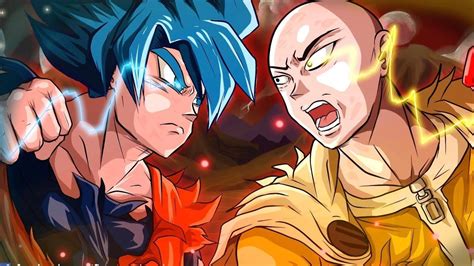 Ending The Saitama Vs Goku Debate Goku Wallpaper Saitama Wallpaper