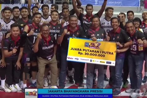 Hasil Akhir Putaran Proliga Tim Putra Jbp Berhasil Menggeser