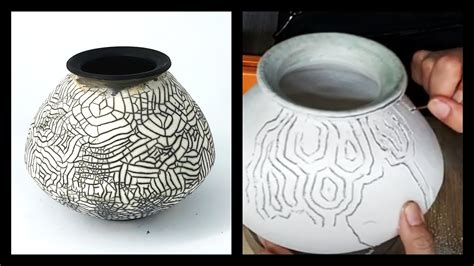 How To Make A Naked Raku Fired Vase YouTube