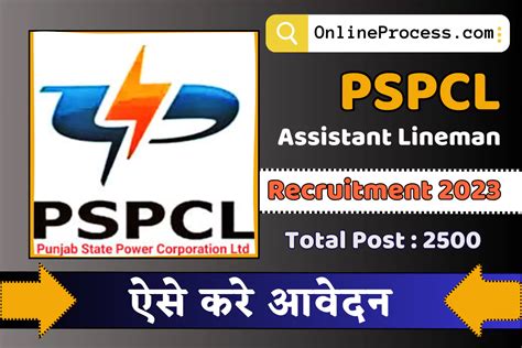 Pspcl Alm Recruitment Notification Out Online Apply For