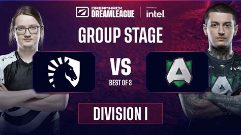 Fil Team Liquid Vs Alliance Dpc Weu Tour Division Youtube