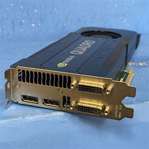 Nvidia Quadro K Gb Ddr Pci Express Dual Slot Professional