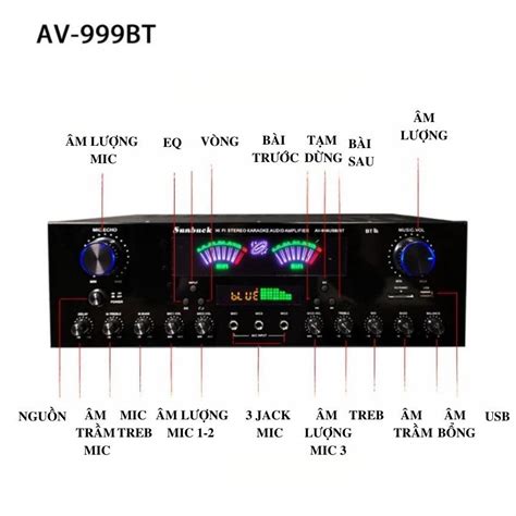 Mua Amply karaoke bluetooth, Amply Công Suất Lớn, Amply Bluetooth ...