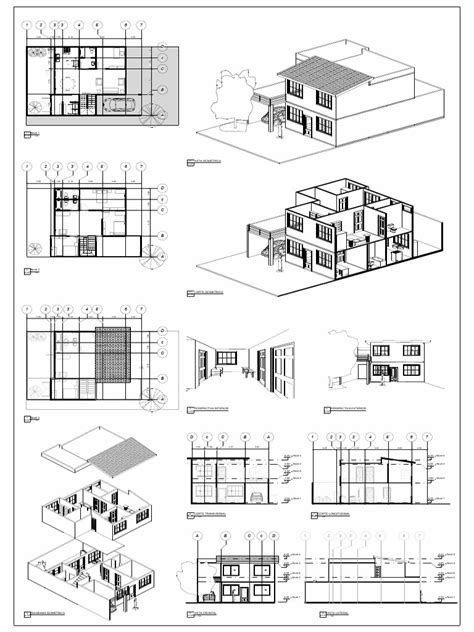 LAMINA CASA-HABITACIÓN | PDF